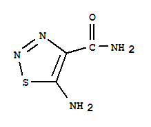 1,2,3-Thiadiazole-4-carboxamide,5-amino-(9ci) Structure,85059-20-7Structure