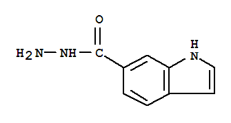 1H-indole-6-carboxylic acid,hydrazide Structure,851211-74-0Structure