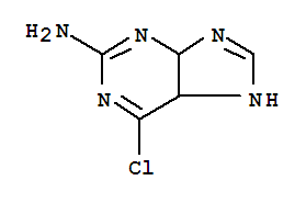 9H-purin-2-amine,6-chloro-4,5-dihydro- Structure,851212-98-1Structure