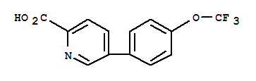 5-(4-(Trifluoromethoxy)phenyl)picolinicacid Structure,851266-72-3Structure