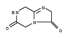 Imidazo[1,2-a]pyrazine-3,6(2h,5h)-dione,7,8-dihydro- Structure,851431-67-9Structure