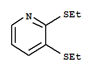 Pyridine, 2,3-bis(ethylthio)-(9ci) Structure,85330-81-0Structure