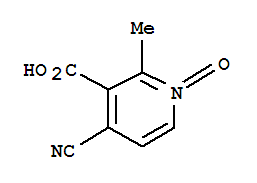 Nicotinic acid, 4-cyano-2-methyl-, 1-oxide (6ci) Structure,853648-80-3Structure