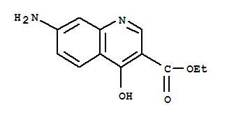 7-Amino-4-hydroxy-3-quinolinecarboxylic acid ethyl ester Structure,85368-92-9Structure