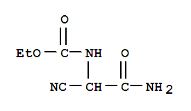 Carbamic acid,(carbamoylcyanomethyl)-,ethyl ester (5ci) Structure,854882-46-5Structure