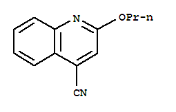 2-Propoxy-4-quinolinecarbonitrile Structure,855165-17-2Structure