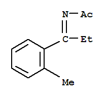 Acetamide,n-(-alpha--ethyl-o-methylbenzylidene)-(5ci) Structure,855926-55-5Structure