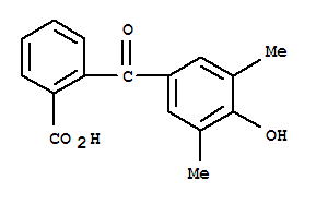 2-(4-Hydroxy-3,5-dimethylbenzoyl)benzoic acid Structure,85604-74-6Structure