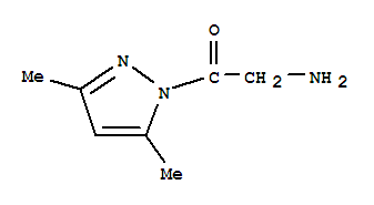 Pyrazole,1-glycyl-3,5-dimethyl-(3ci) Structure,856064-05-6Structure