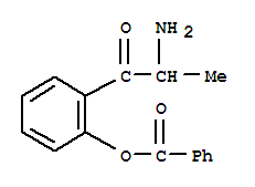 Propiophenone,-alpha--amino-o-hydroxy-,benzoate (3ci) Structure,856073-38-6Structure