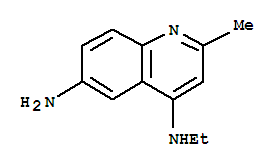 Quinaldine,6-amino-4-ethylamino- Structure,856095-22-2Structure