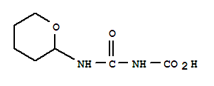 (Tetrahydro-2h-pyran-2-ylcarbamoyl)carbamic acid Structure,856322-02-6Structure