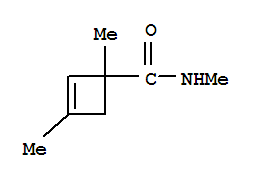 2-Cyclobutene-1-carboxamide,n,1,3-trimethyl-(9ci) Structure,85673-29-6Structure