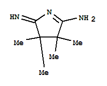 2H-pyrrol-5-amine, 3,4-dihydro-2-imino-3,3,4,4-tetramethyl- Structure,856760-76-4Structure