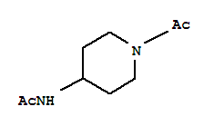 Piperidine,4-acetamido-1-acetyl-(5ci) Structure,856846-18-9Structure