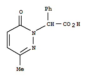 1(6H)-pyridazineacetic acid,3-methyl-6-oxo--alpha--phenyl- Structure,856847-48-8Structure