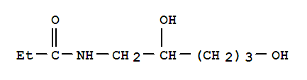 Propionamide,n-(2,5-dihydroxypentyl)-(5ci) Structure,856985-81-4Structure