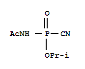 Acetimidic acid,n-(cyanoisopropoxyphosphinyl)-(6ci) Structure,857171-14-3Structure