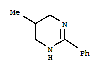 Pyrimidine, 1,4,5,6-tetrahydro-5-methyl-2-phenyl- (6ci) Structure,857207-43-3Structure