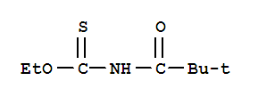 O-ethyl (2,2-dimethylpropanoyl)carbamothioate Structure,857283-11-5Structure