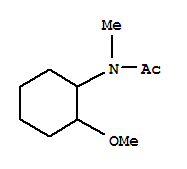 Acetamide,n-(2-methoxycyclohexyl)-n-methyl- Structure,857497-03-1Structure