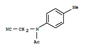 N-(cyanomethyl)-n-(4-methylphenyl)acetamide Structure,857616-87-6Structure