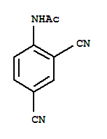 Acetanilide,2,4-dicyano-(4ci) Structure,857623-77-9Structure