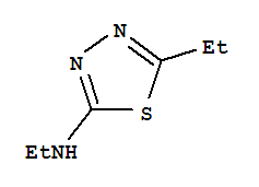 1,3,4-Thiadiazole,2-ethyl-5-ethylamino-(5ci) Structure,857748-78-8Structure