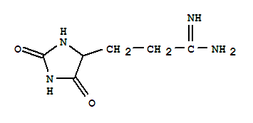 4-Imidazolidinepropanimidamide,2,5-dioxo- Structure,857773-52-5Structure