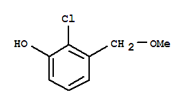 2-Chloro-3-(methoxymethyl)phenol Structure,857783-34-7Structure