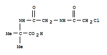 Isobutyric acid,-alpha--(-alpha--chloroacetamidoacetamido)-(3ci) Structure,857809-37-1Structure