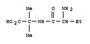 Isobutyric acid,-alpha--(-alpha--aminobutyrylamino)-(3ci) Structure,857809-61-1Structure