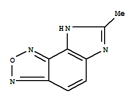 8H-imidazo[4,5-e]-2,1,3-benzoxadiazole,7-methyl- Structure,857820-73-6Structure