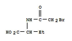 Butyric acid,-alpha--(-alpha--bromoacetamido)-(3ci) Structure,857830-59-2Structure