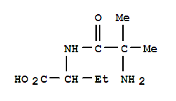 Butyric acid,-alpha--(-alpha--aminoisobutyrylamino)-(3ci) Structure,857830-92-3Structure