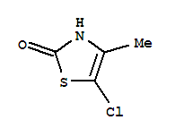 2(3)-Thiazolone,5-chloro-4-methyl-(3ci) Structure,858008-49-8Structure