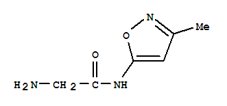 Isoxazole,5--alpha--aminoacetamido-3-methyl-(4ci) Structure,858490-24-1Structure