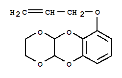 Benzo[b]-p-dioxino[2,3-e]-p-dioxin,6-(allyloxy)-2,3,4a,10a-tetrahydro-(5ci) Structure,858789-66-9Structure