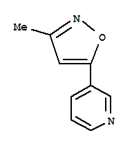 Pyridine, 3-(3-methyl-5-isoxazolyl)-(9ci) Structure,85903-38-4Structure