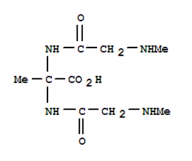 Alanine,n-methylglycyl-2-[[(methylamino)acetyl ]amino]-(9ci) Structure,859283-54-8Structure