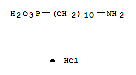 (10-Aminodecyl)phosphonic acid hydrochloride (1:1) Structure,859458-78-9Structure