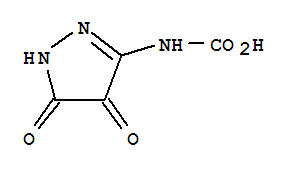 3-Pyrazolecarbamic acid,4,5-dihydro-4,5-diketo-(1ci) Structure,859955-10-5Structure