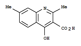 3-Quinolinecarboxylicacid,4-hydroxy-2,7-dimethyl-(5ci) Structure,860206-40-2Structure