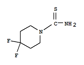 1-Piperidinecarbothioamide,4,4-difluoro- Structure,860344-90-7Structure