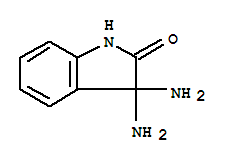 3,3-Diamino-1,3-dihydro-2h-indol-2-one Structure,860440-58-0Structure