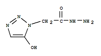 1,2,3-Triazole-1-acetic acid,5-hydroxy-,hydrazide (1ci) Structure,860569-62-6Structure