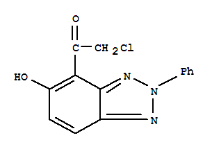 2,1,3-Benzotriazol-5-ol ,4-chloroacetyl-2-phenyl-(3ci) Structure,860591-27-1Structure