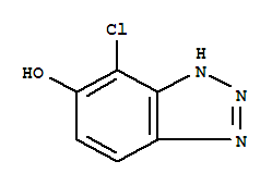 1,2,3-Benzotriazol-5-ol ,4-chloro-(3ci) Structure,860591-38-4Structure