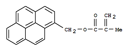 (1-Pyrene)methyl methacrylate Structure,86112-79-0Structure