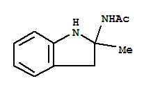 Indoline,2-acetamido-2-methyl-(2ci) Structure,861360-27-2Structure